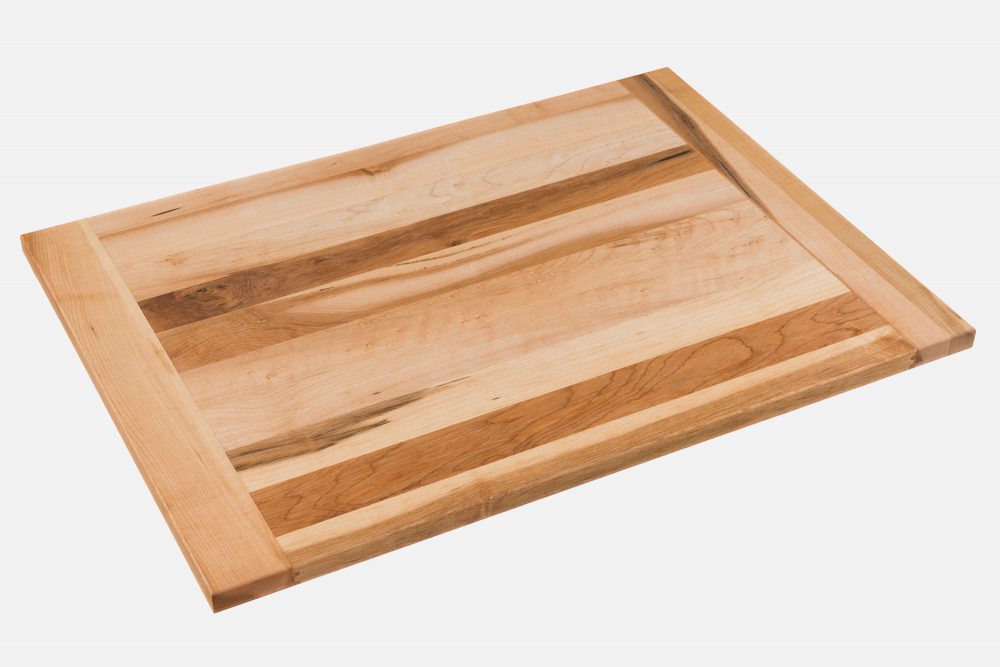 Pastry board with edge grain
